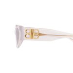 Women’s Bossy Round Af Sunglasses in Light Pink - Image 2